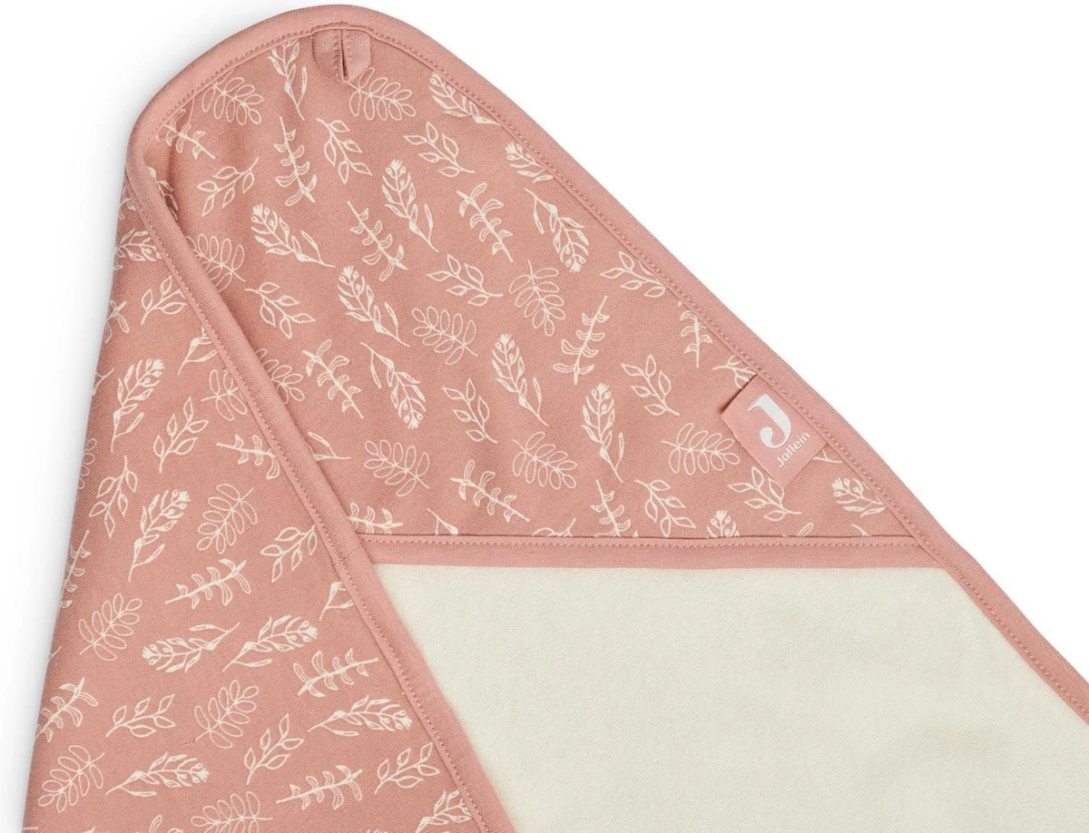 Jollein Badcape Meadow 75x75cm - Rosewood - Afbeelding 2