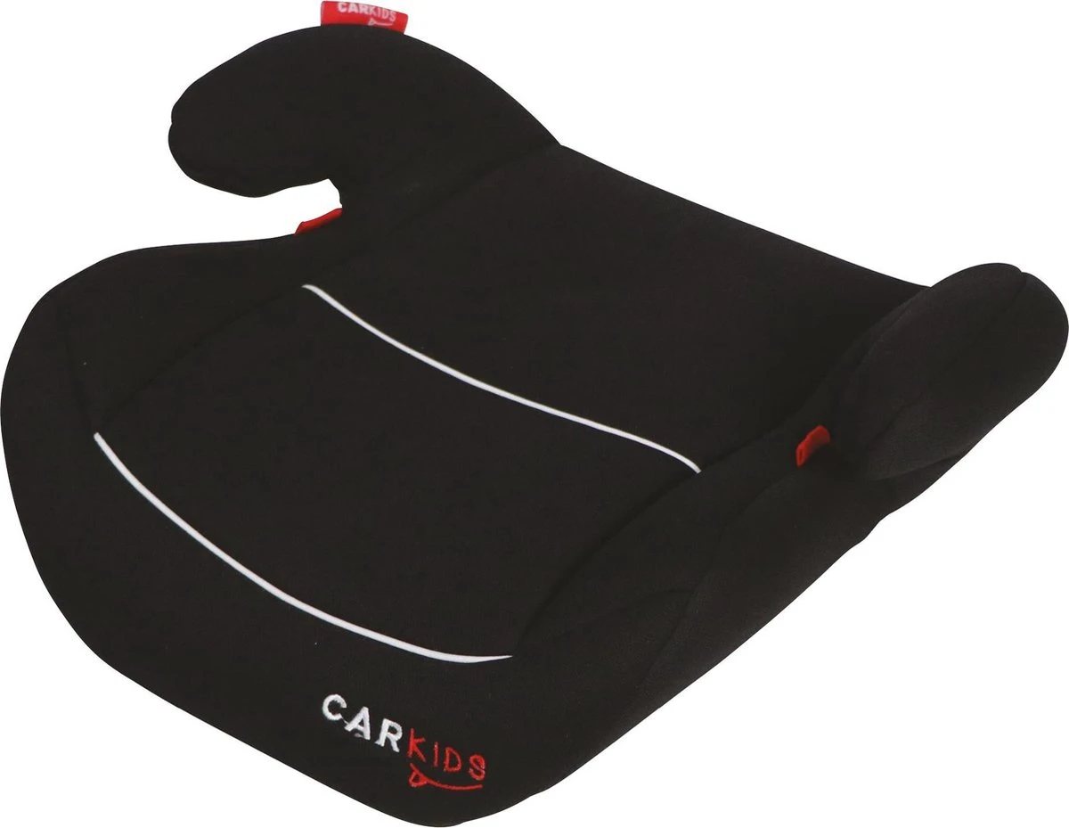 Carkids Auto Zitverhoger Zwart En Wit | Autostoel Groep 2-3 | Kinderen Van 3,5-12 Jaar | 15-36 Kg - Afbeelding 2