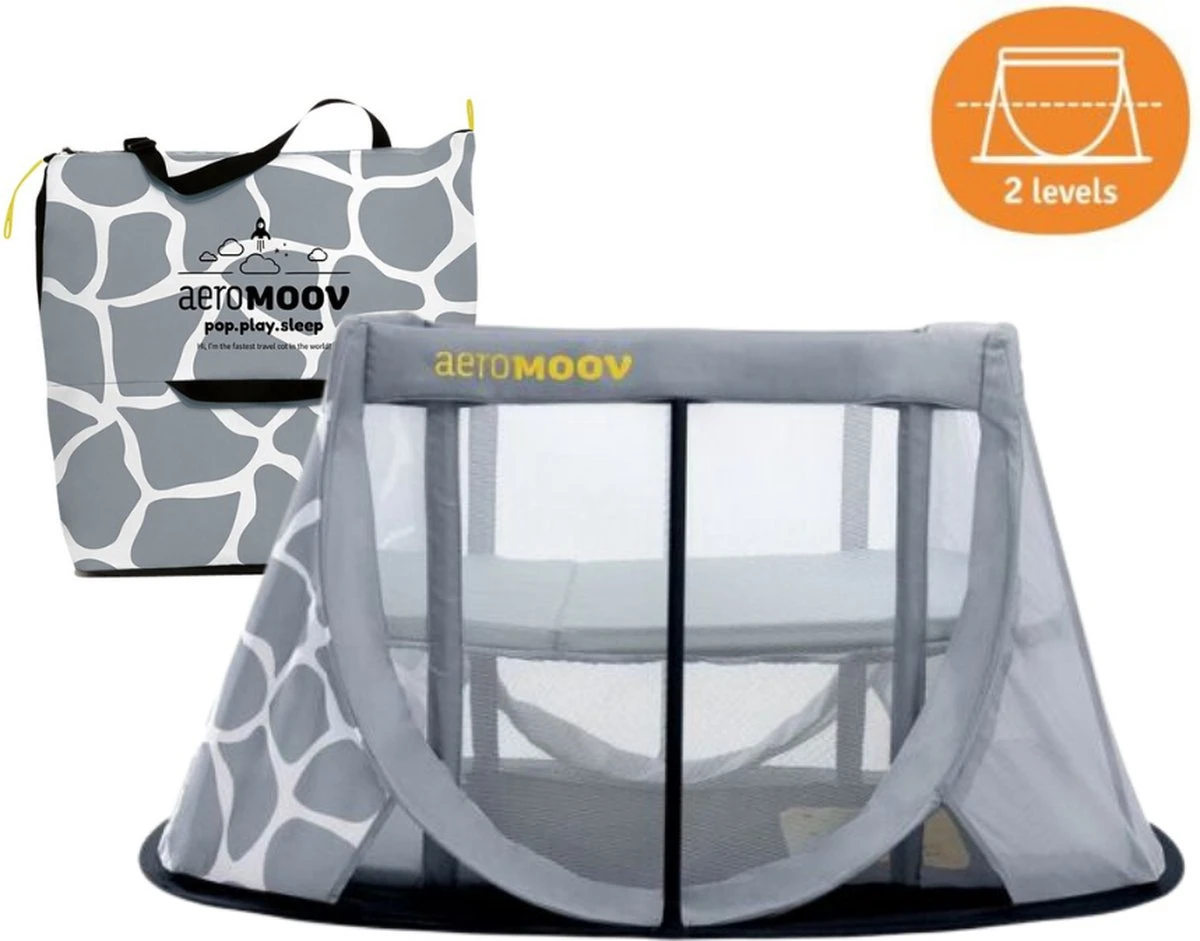 AeroMoov Instant Travel Cot Reisbed - Giraph Sky - Afbeelding 18