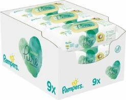 PampersĀ® Pampers Billendoekjes Harmonie Coconut Navulpak 9x42 = 378 Doekjes