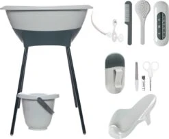 LUMA Bad- En Verzorgingsset (8-delig) - Sage Green