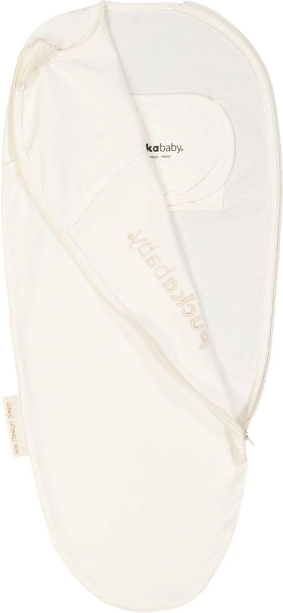 Puckababy Inbakerslaapzak Original Piep 0-3 Maanden - Pure - Afbeelding 3