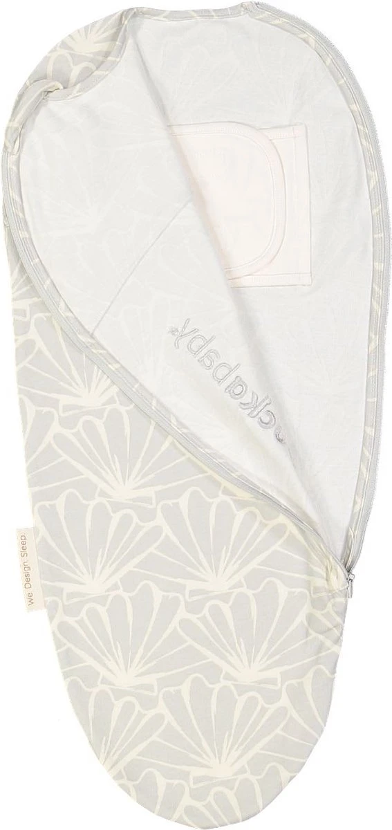 Puckababy Inbakerslaapzak Original Piep 0-3 Maanden -Seashell Stone - Afbeelding 3