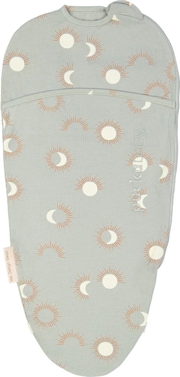 Puckababy Inbakerslaapzak Original Piep 0-3 Maanden - Eclipse Clay