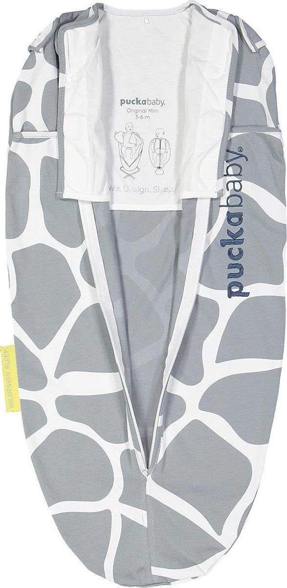 Puckababy Inbakerslaapzak Original Mini - 3-6 Maanden - Giraph Sky - Afbeelding 2