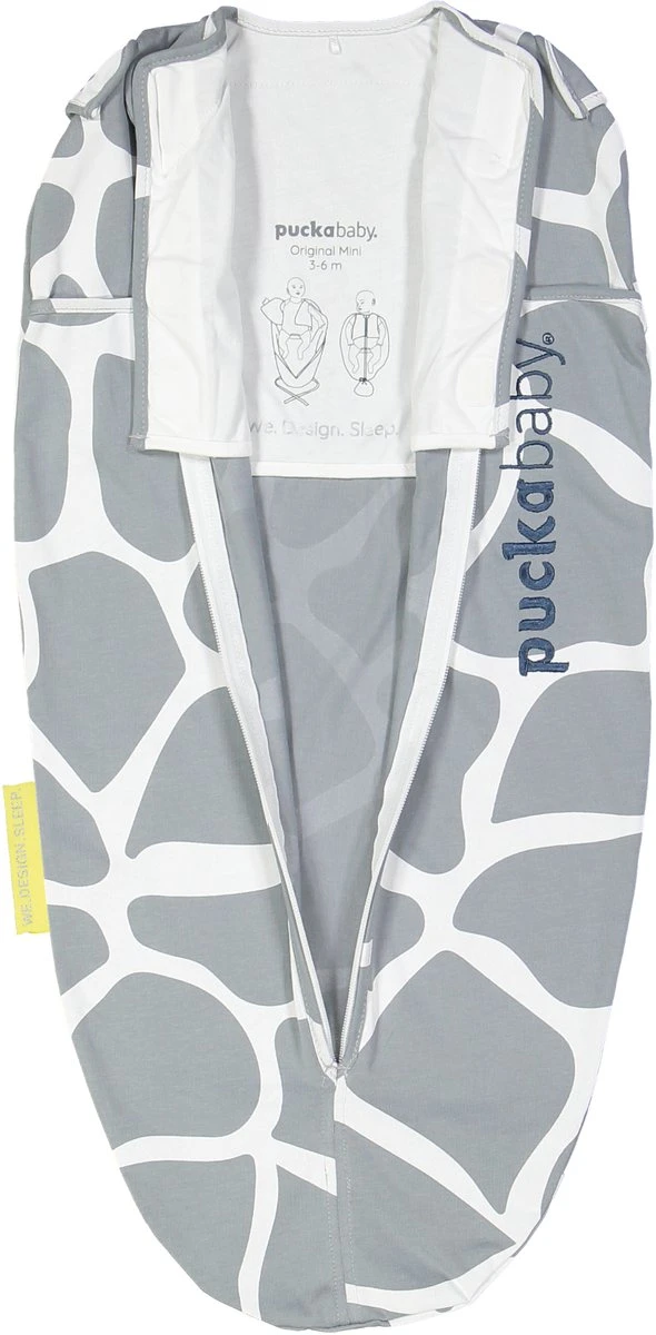 Puckababy Inbakerslaapzak Original Mini - 3-6 Maanden - Giraph Sky - Afbeelding 7