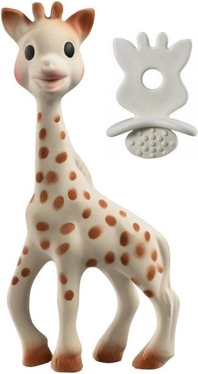 Sophie De Giraf - So Pure - Bijtspeelgoed - Bijtspeentje - 100% Natuurlijk Rubber - Afbeelding 4
