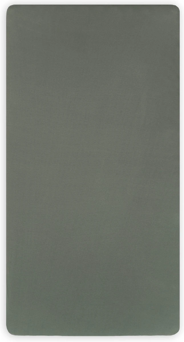 Jollein Baby Hoeslaken Ledikant Jersey 60x120cm - Ash Green - 2 Stuks - Afbeelding 7