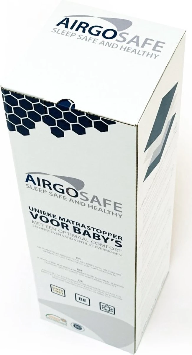 ABZ Airgosafe Topper - 60x120x3 Cm - Wit - Afbeelding 3