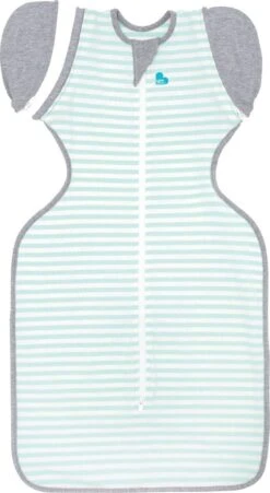 Love To Dream™ Babyslaapzak Swaddle Up™ - Inbakeren Afbouwen - Baby 6-9 Maanden - 8.5-11 Kg - All Season - Mint
