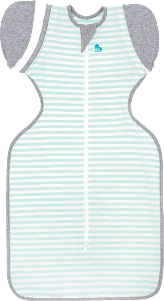 Love To Dream™ Babyslaapzak Swaddle Up™ - Inbakeren Afbouwen - Baby 6-9 Maanden - 8.5-11 Kg - All Season - Mint