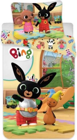 Bing Bunny Baby Dekbedovertrek Speeltijd - 100 X 135 Cm - Multi