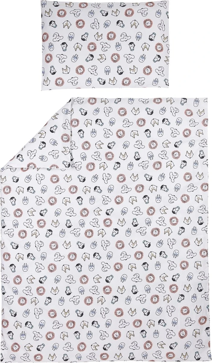 Meyco Animal Dekbedovertrek Ledikant - 100x135 Cm