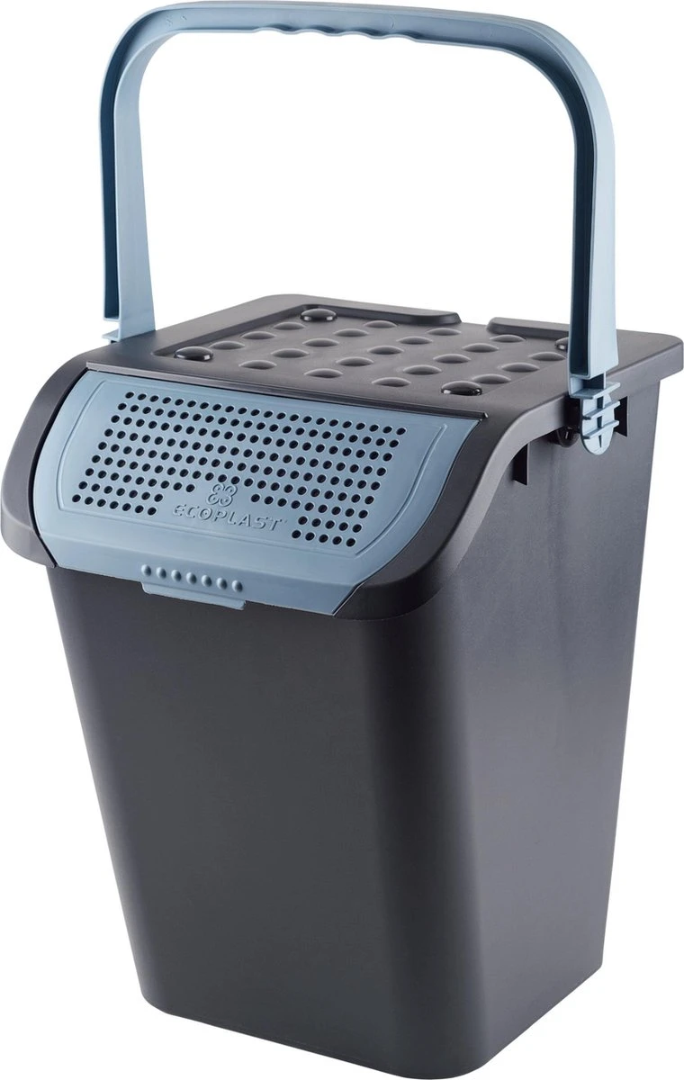 Maxi Luieremmer - 40 Liter - Incontinentie Materiaal Emmer - Blauw - Afbeelding 5