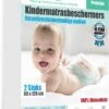 2x LitaLente Matrasbeschermer Waterdicht Babybedje 60x120 Cm - Ledikant Molton 60x120 - Baby Matrasbeschermer 60x120cm - Waterdicht En Ademend Huismijtwerend Matrasvernieuwer Matrashoes - Hoeslakenbadstof - Antibacteriëel - Rondom Elastiek