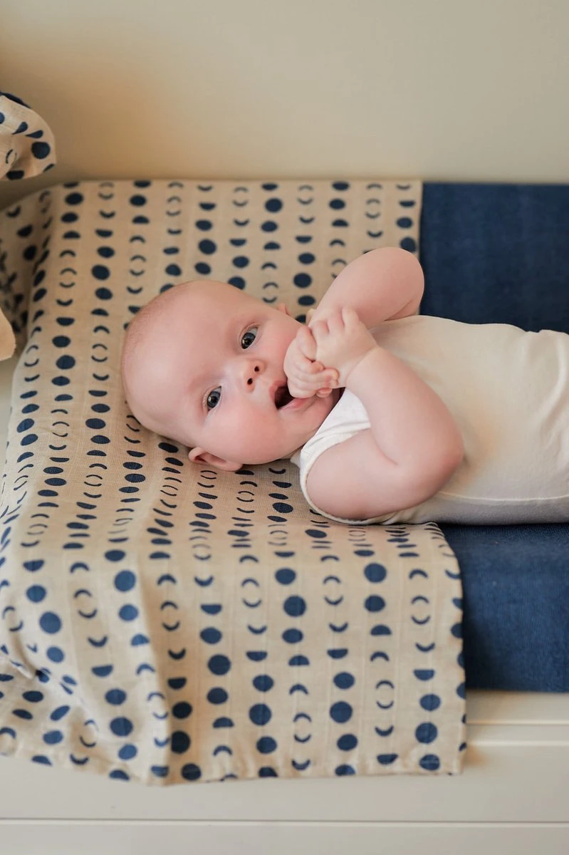 Jollein Hydrofiel Multidoek Spot 115x115cm - Storm Grey - 2 Stuks - Afbeelding 19