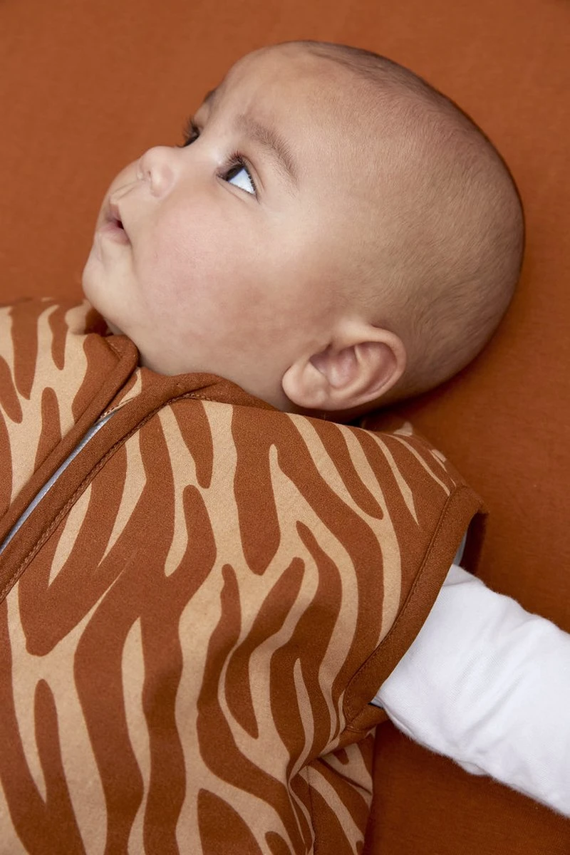 Meyco Jersey Hoeslaken Boxmatras - Camel - 75x95cm - Afbeelding 5