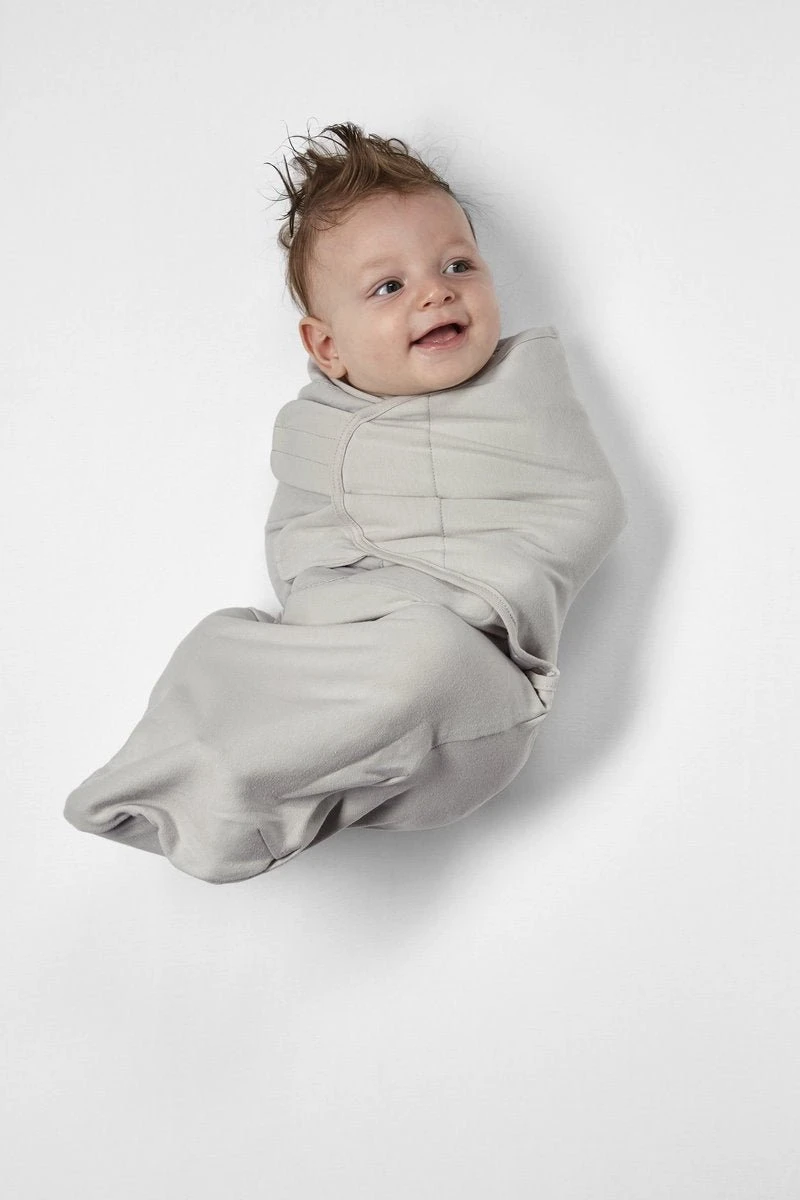 Meyco Uni Swaddlemeyco Inbakerdoek - Forest Green - 0-3 Maanden - Afbeelding 2