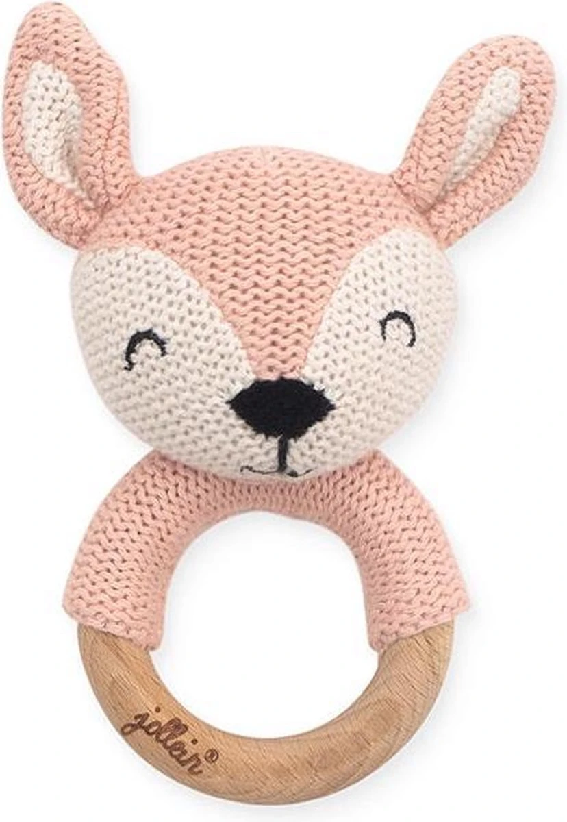 Jollein Bijtring Deer - Pale Pink - Afbeelding 7