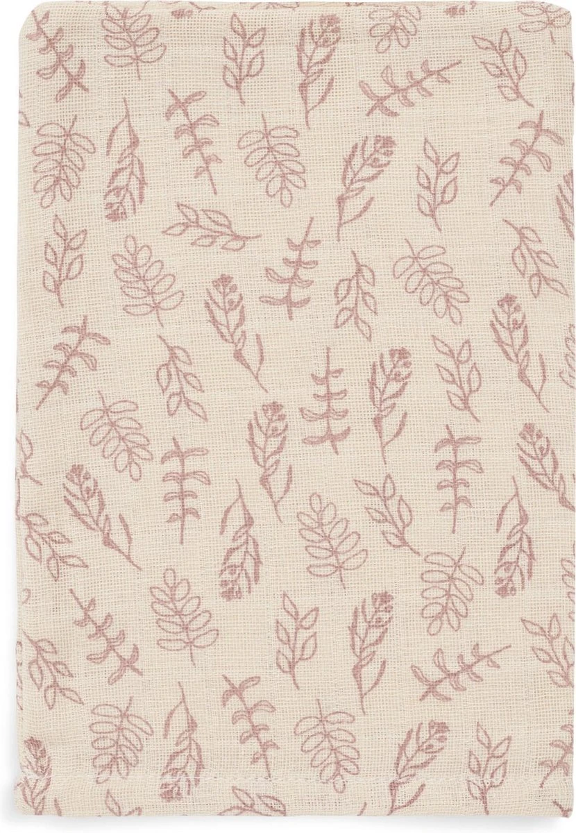 Jollein Baby Hydrofiel Washandje Meadow Rosewood - 3 Stuks - Afbeelding 2