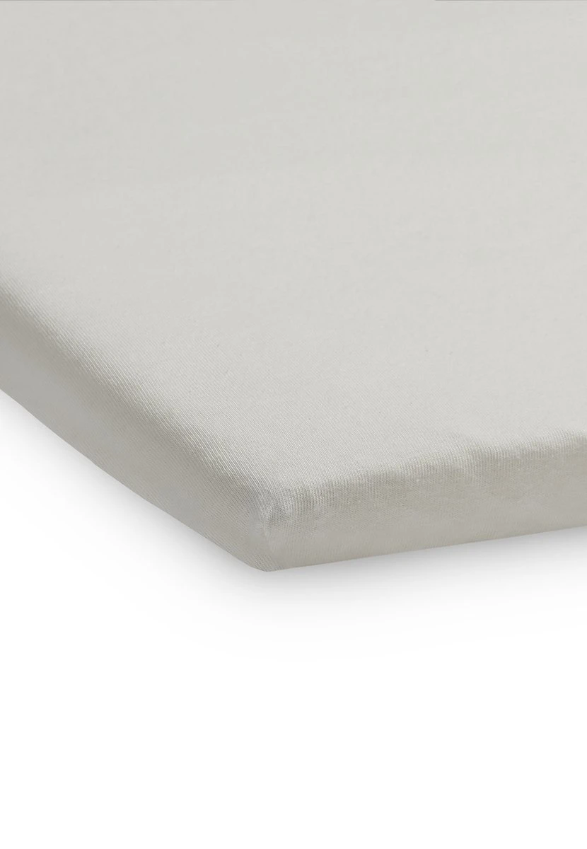 Jollein Baby Hoeslaken Wieg Jersey 40/50x80/90cm - Ivory - Afbeelding 8