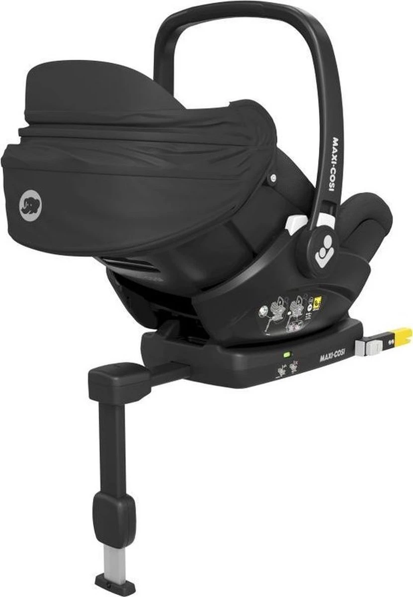 Maxi-Cosi Marble I-Size Autostoeltje Inclusief Base - Essential Black - Afbeelding 5