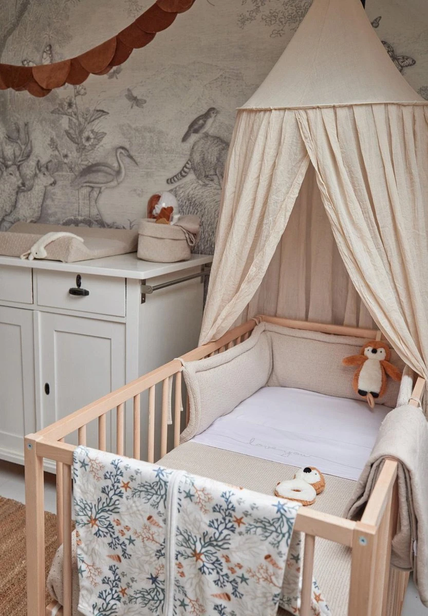 Jollein Bedomrander Bliss Knit 180x35cm - Nougat - Afbeelding 8