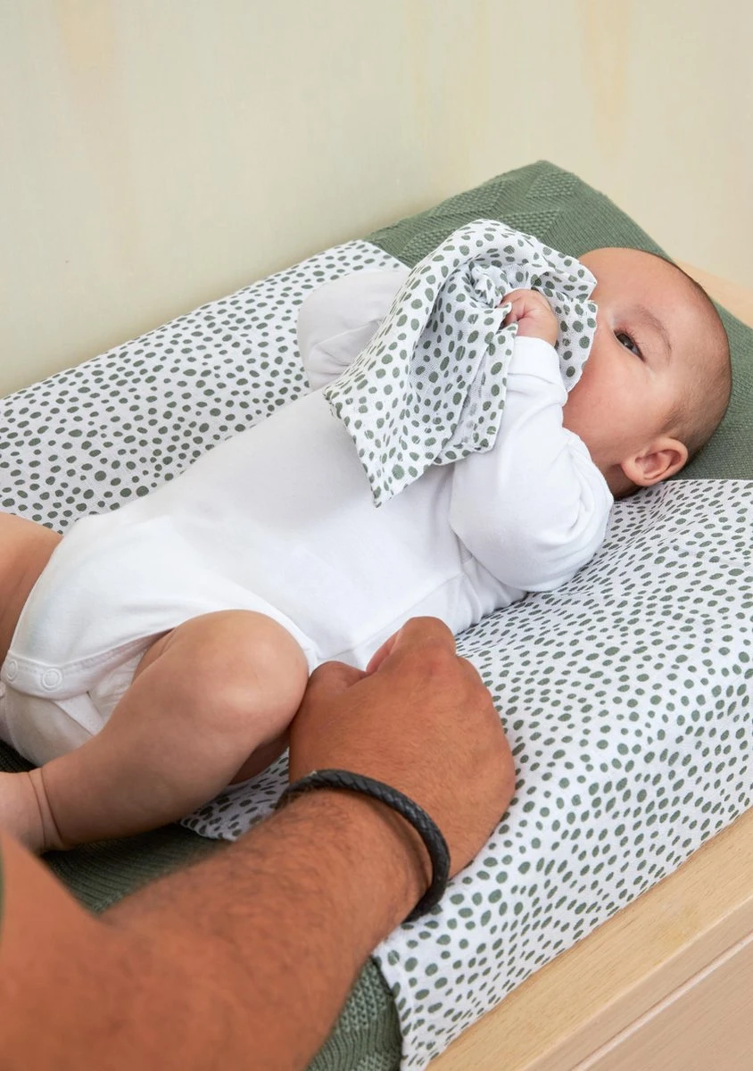 Meyco Cheetah Starterset - 9-pack - Hydrofiel - Forest Green - Afbeelding 3