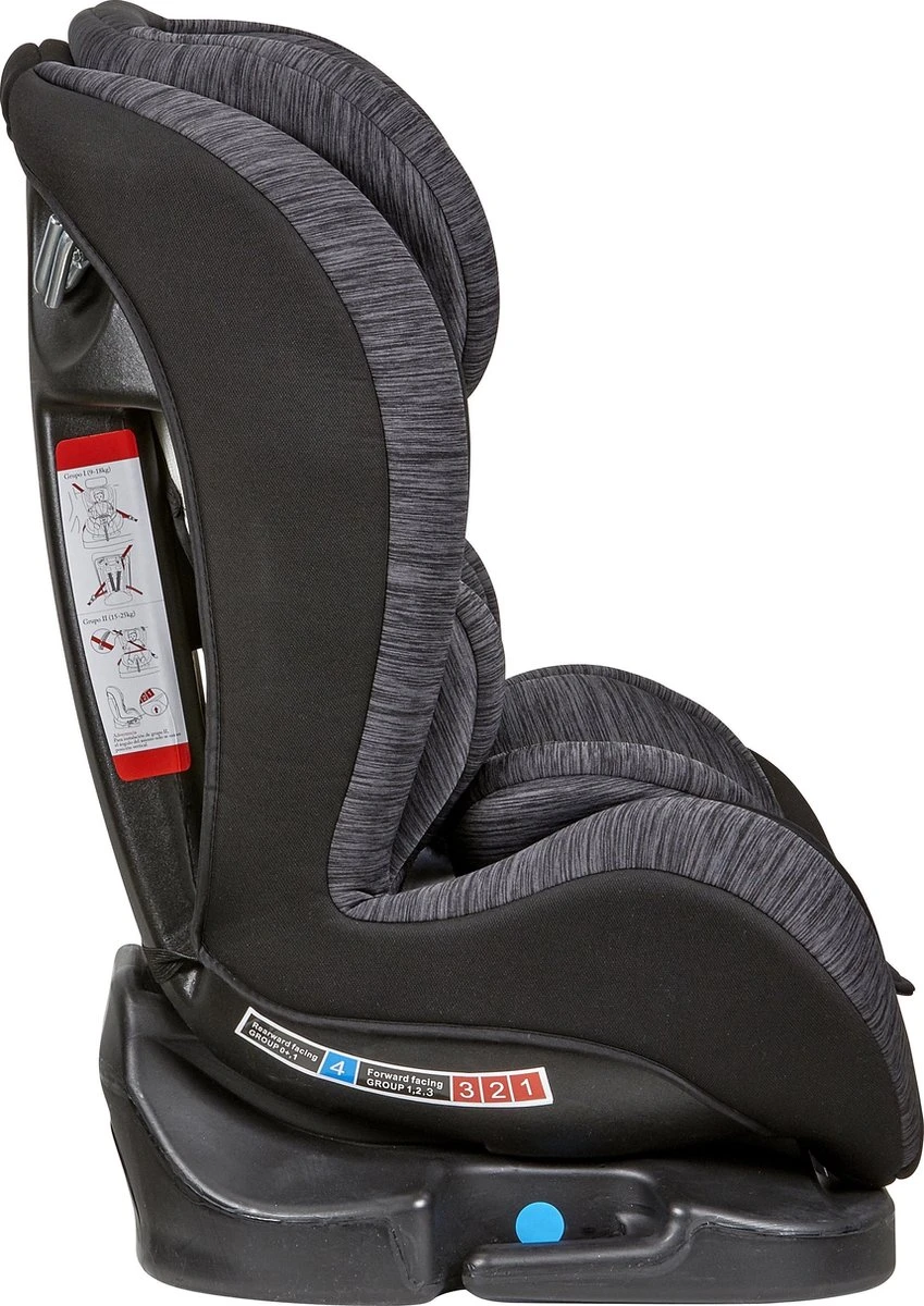 Novi Baby® - Autostoel - Tobias Pro - Black /Grey - (0-36kg) - Afbeelding 5