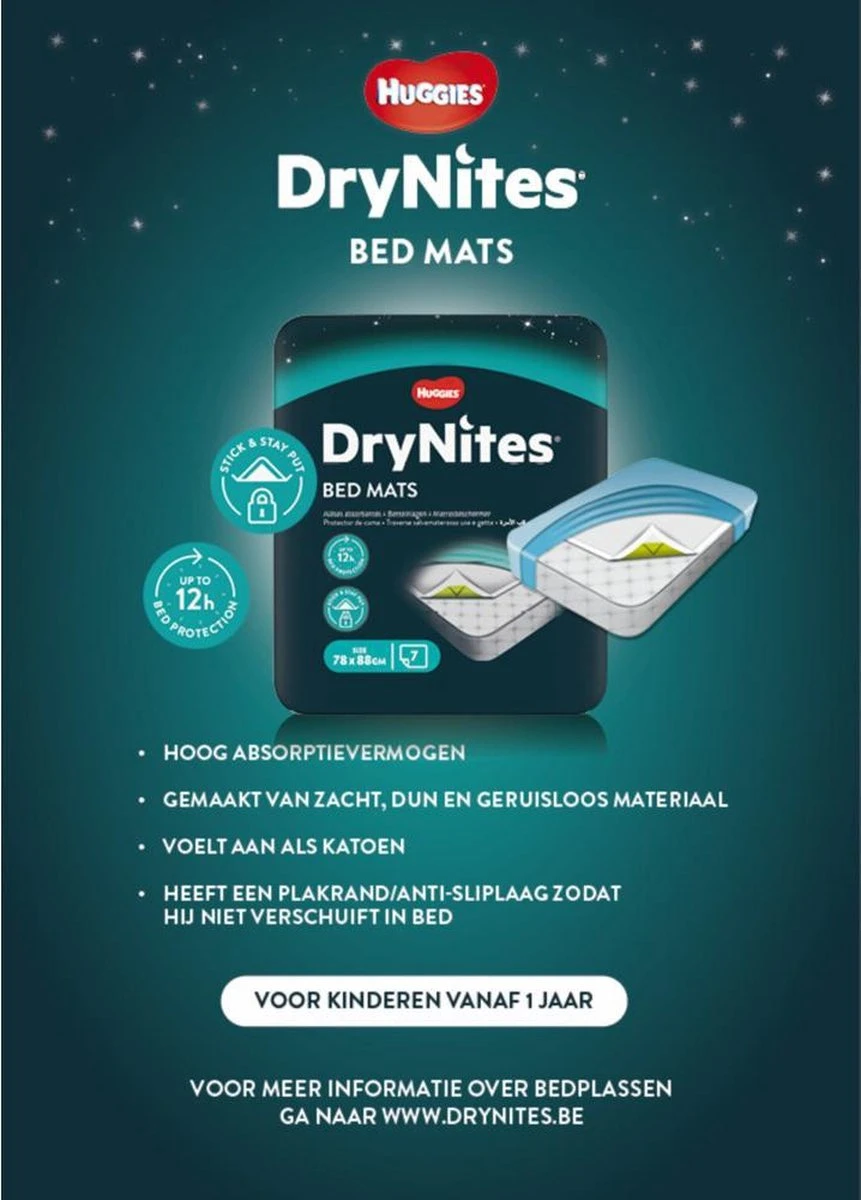 DryNites Matrasbeschermers - 28 Stuks - Extra Absorberend - Voordeelverpakking - Afbeelding 4