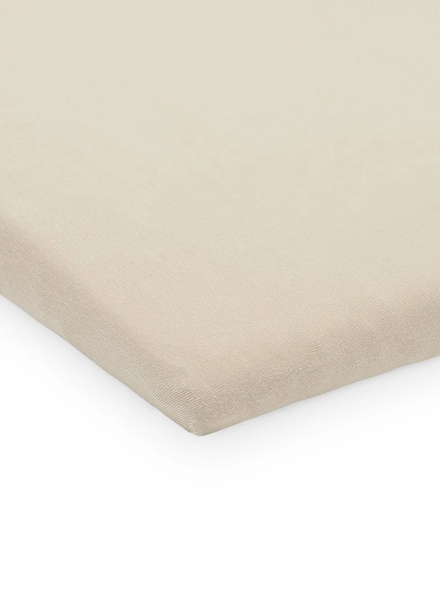 Jollein Baby Hoeslaken Boxmatras Jersey 75x95cm - Nougat - Afbeelding 3