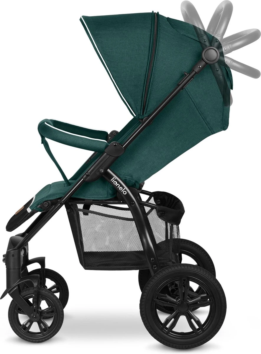 Lionelo Annet Tour - Buggy - Inklapsysteem - XXL Dakje - Tot 22 Kg - Afbeelding 10