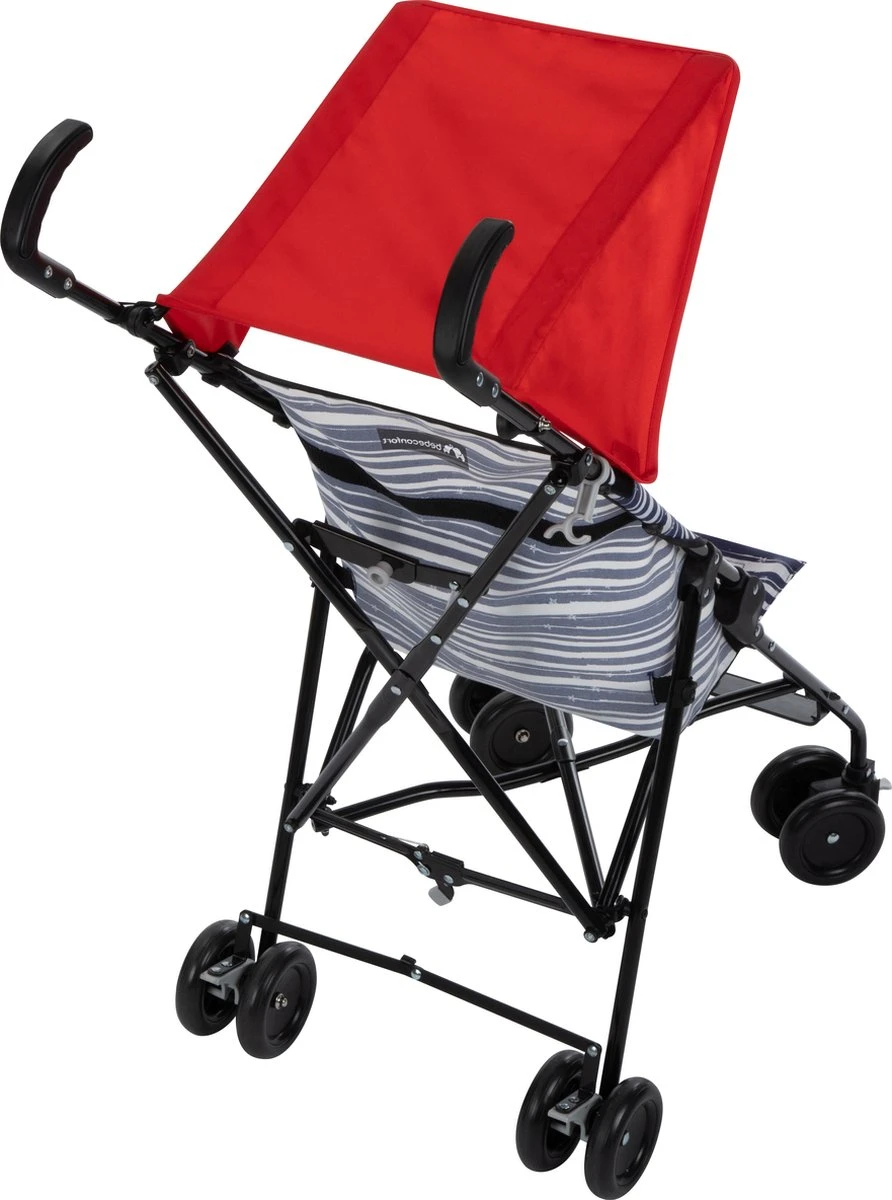 Bebeconfort Peps Buggy Met Zonnekap - Blue Lines - Afbeelding 2