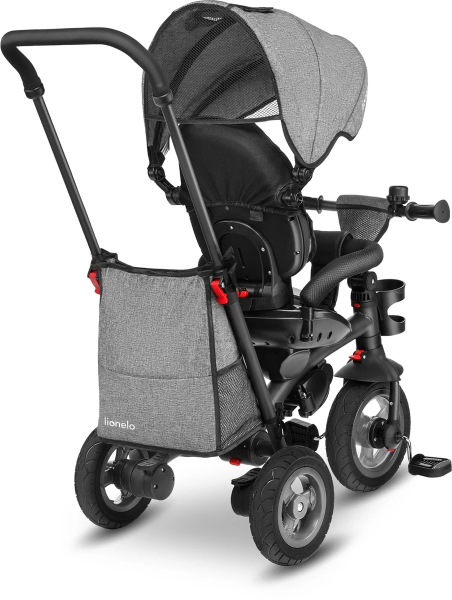 Lionelo Tris - Loopfiets - Draaibaar Stoel - Snel Opvouwsysteem - Tot 25kg - Afbeelding 3