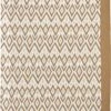 Meyco Ikat/Uni Ledikant Laken - 2-pack - Offwhite - 100x150cm