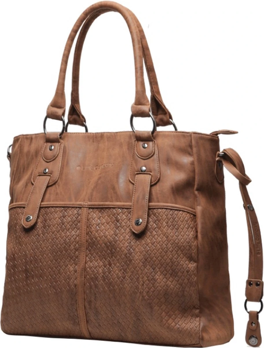 Little Company Vienna Luiertas - Cognac - Afbeelding 4