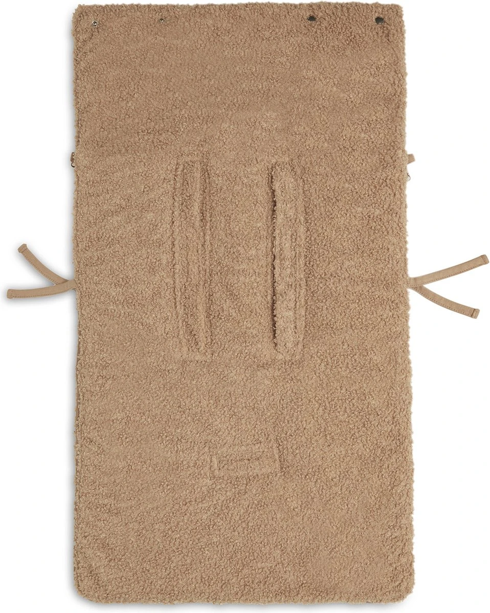 Jollein Voetenzak Voor Autstoel & Kinderwagen Boucle - Biscuit - Afbeelding 8