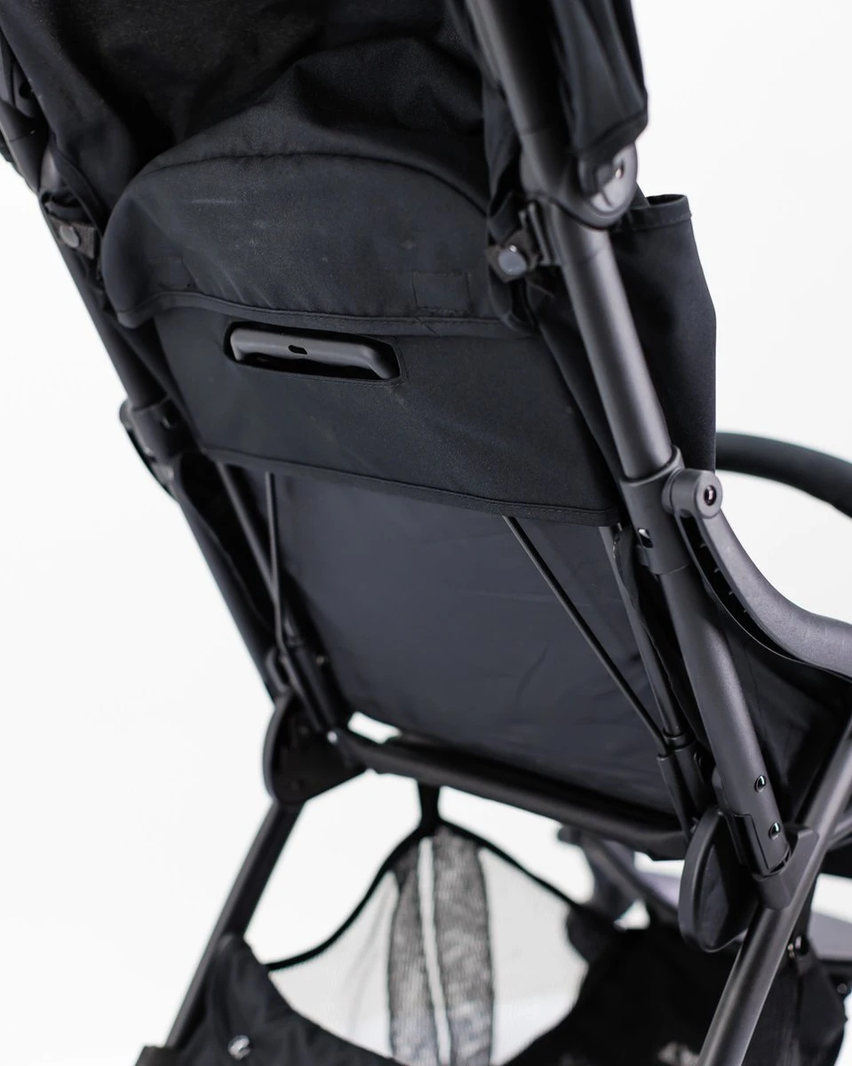 Hamilton By Yoop S1 Plus Buggy Met Monteerbare Zeno Plus Draagwieg - Nieuw En Hoger 2023 Model - Premium Budget Stroller Met One Hand Folding Technologie – Zwart - Licht, Verstelbaar, Wendbaar En Geschikt Van 0 Maanden Tot 4 Jaar – Inclusief Adapter - Afbeelding 7
