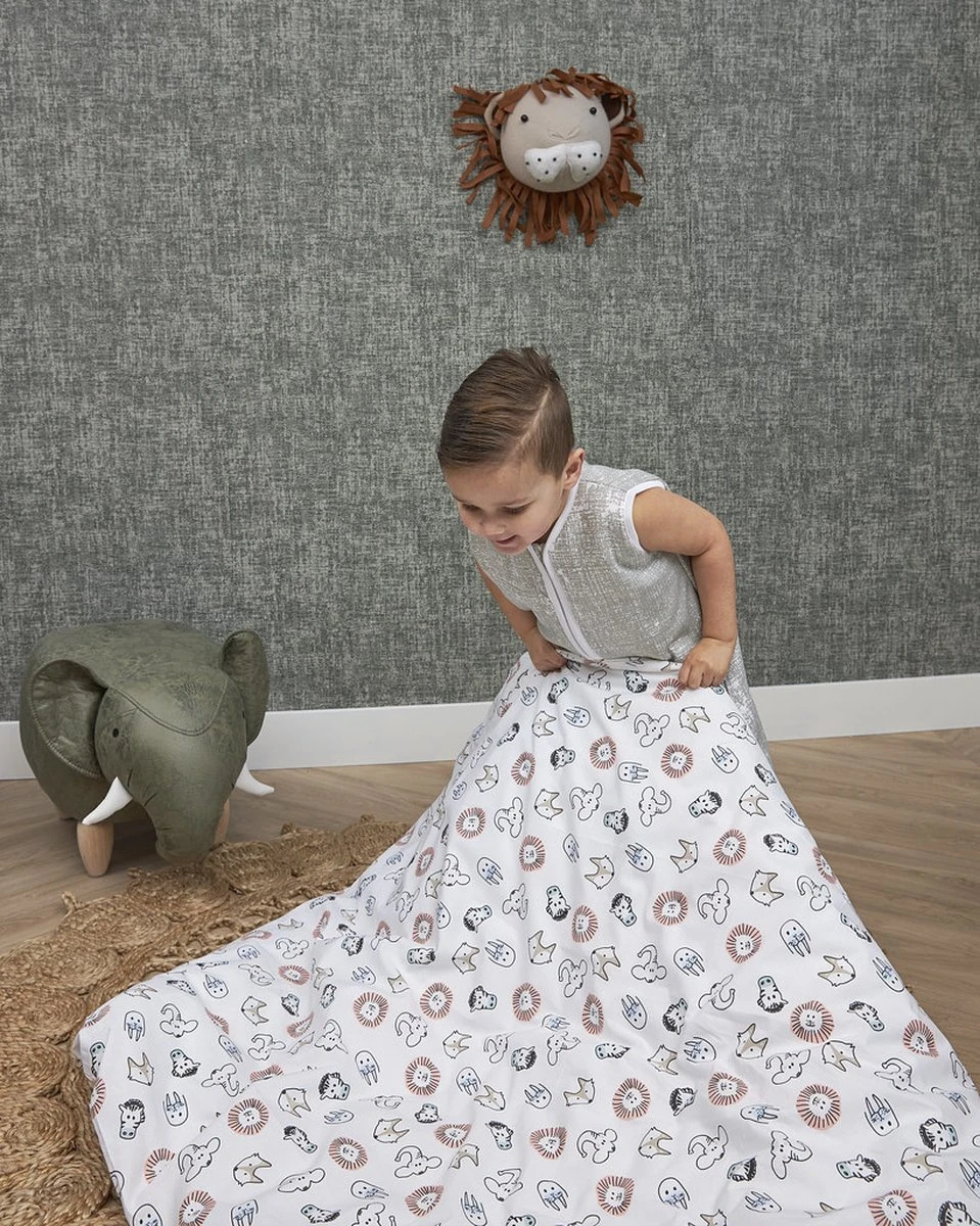 Meyco Animal Dekbedovertrek Ledikant - 100x135 Cm - Afbeelding 4