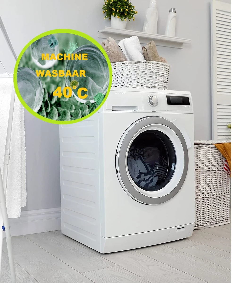 Ultra Soft 4-seizoenen Princessdekbed - Baby-Ledikant -100x135-cm-Anti Allergie-Wasbaar -Wit - Afbeelding 3